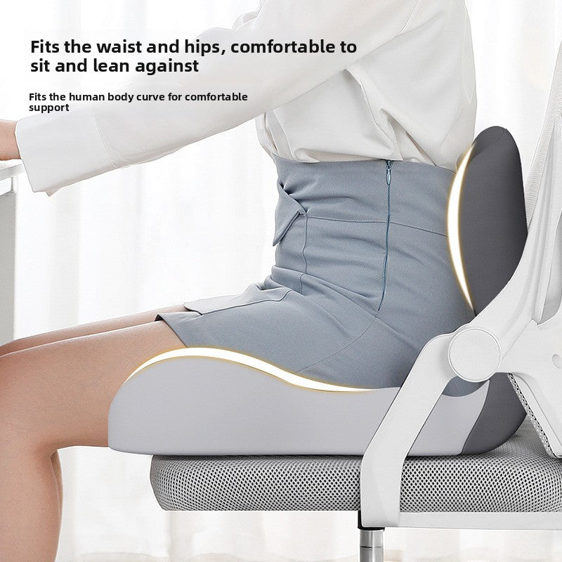 Memory Foam Lumbar Support Seat Cushion