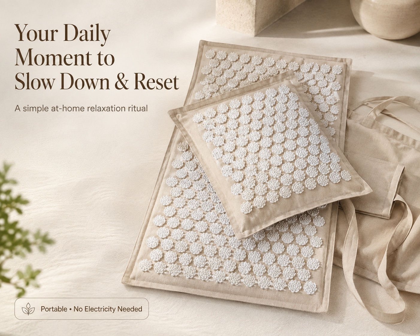 Equaza™ Linen Acupressure Set Equaza